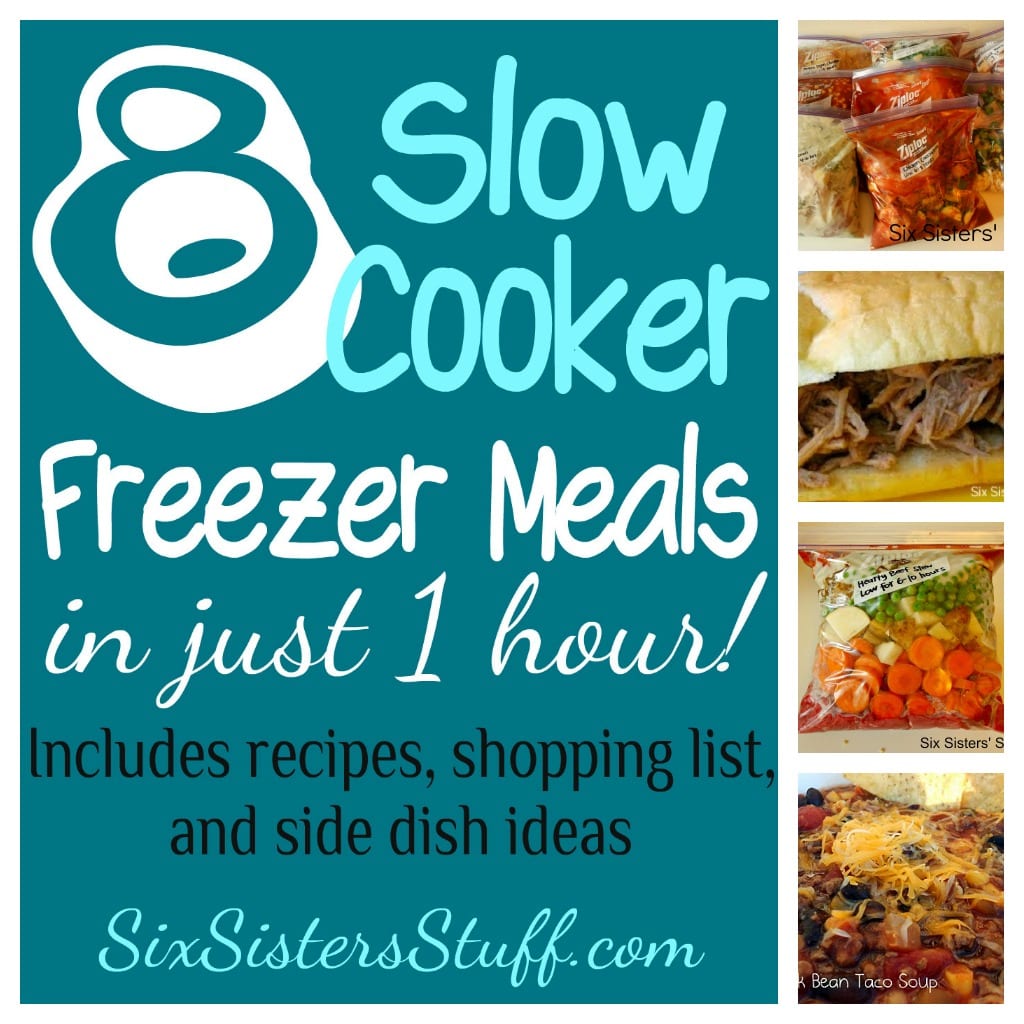 8 slow cooker freezer meals